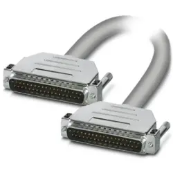 Connection cable, 2 m, D-Sub plug, 37 pole to D-Sub plug, 37 pole, 2305677