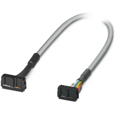 Connection cable, 1 m, IDC/FLK socket header angled to IDC/FLK socket header angled, 0.129 mm², AWG 26, 2293828 - 1