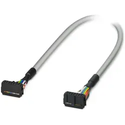 Connection cable, 2 m, IDC/FLK socket header angled to IDC/FLK socket header angled, 0.129 mm², AWG 26, 2288930