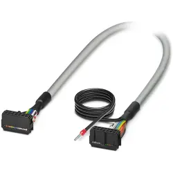 Connection cable, 2 m, IDC/FLK socket header angled to IDC/FLK socket header angled, 0.129 mm², AWG 26, 2297002