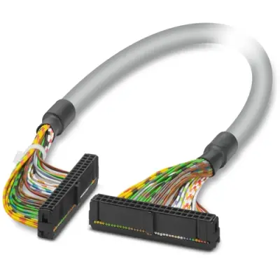 Connection cable, 500 mm, IDC/FLK socket header angled to IDC/FLK socket header angled, 0.129 mm², AWG 26, 2288985 - 1