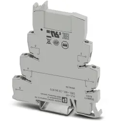 Through terminal block, screw connection, 0.2-2.5 mm², 6 A, gray, 2296870