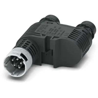 Y splitter, 5 pole, black, 1526199 - 1