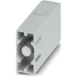Pin contact insert, 1 pole, unequipped, push-in, 1544116