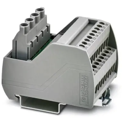 Potential distributor, screw connection, 0.2-6.0 mm², 2 pole, 15 A, 2.2 kV, gray, 2315256 - 1