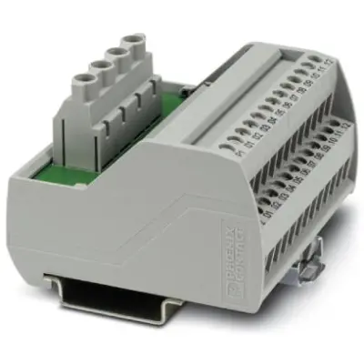Potential distributor, screw connection, 0.2-6.0 mm², 2 pole, 15 A, 2.2 kV, gray, 2315269 - 1