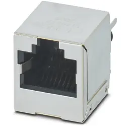 Panel socket, RJ45, 8 pole, 8P8C, solder connection, through hole, 1149872