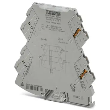 Supply terminal, Push-in connection, green - 1