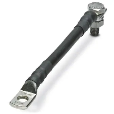 Grounding strap, copper, (L) 100 mm, 2905589 - 1