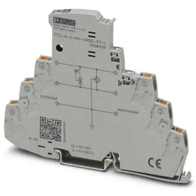 Surge protection device, 6 A, 24 VDC, 2908439 - 1
