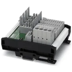 Potential distributor, push-in connection, 0.75-16 mm², 1 pole, 48 A, 0.5 kV, gray, 2905238