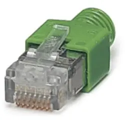 Plug, RJ45, 8 pole, 8P8C, Cat 5e, IDC connection, 2744856
