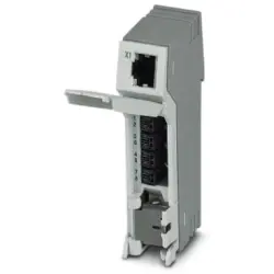 Patch panel, RJ45 socket, (W x H x D) 23.8 x 101.3 x 50 mm, gray, 2703019
