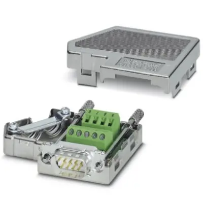 D-Sub bus connector, 9 pole, 2744018 - 1