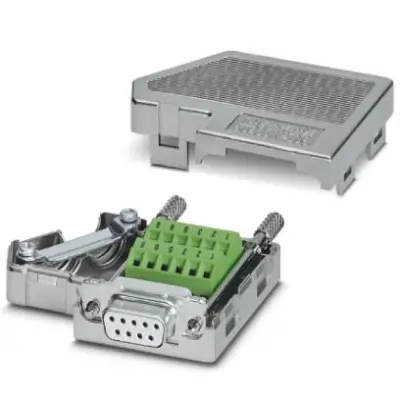 Modbus D-Sub bus connector, 9 pole, 2744267 - 1