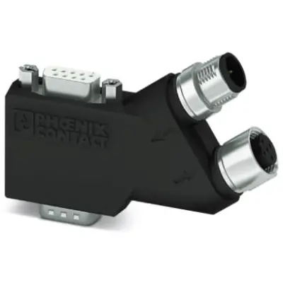 CAN D-Sub bus connector, 9 pole, 2902324 - 1