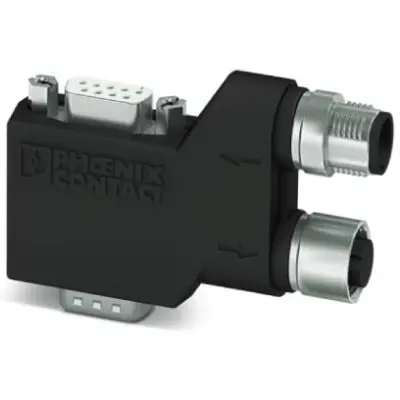 CAN D-Sub bus connector, 9 pole, 2902322 - 1