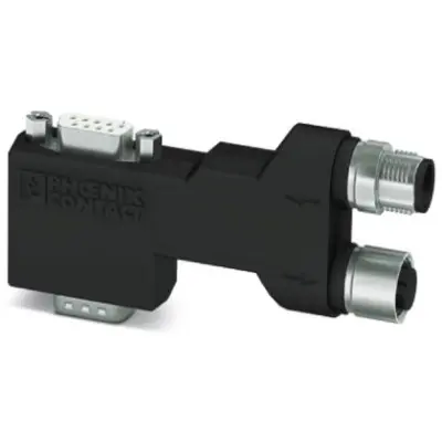 CAN D-Sub bus connector, 9 pole, 2902730 - 1