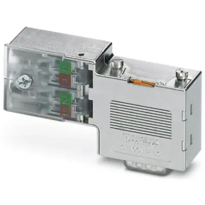 Profibus D-Sub bus connector, 9 pole, 12 Mbit/s, 2313672 - 1