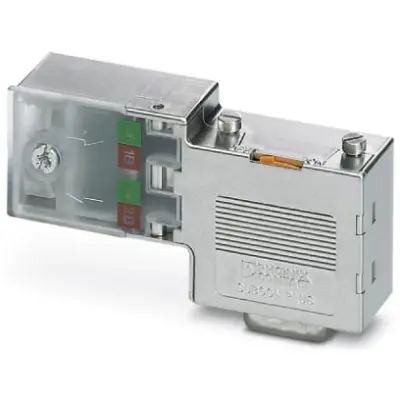 Profibus D-Sub bus connector, 9 pole, 12 Mbit/s, 2313698 - 1