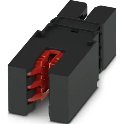 Connector, black, 1500 VDC, 200 A, 1155601 - 1