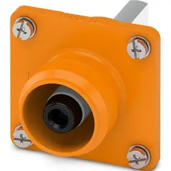 Connector, orange, 1500 VDC, 350 A, 95-120 mm², 1298082
