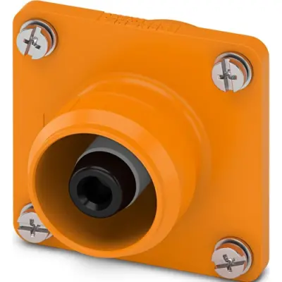 Connector, orange, 1500 VDC, 350 A, 95-120 mm², 1298080 - 1
