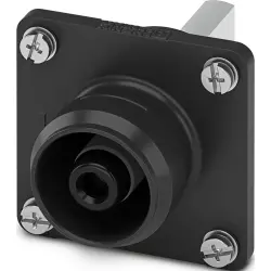 Connector, black, 1500 VDC, 350 A, 95-120 mm², 1298081