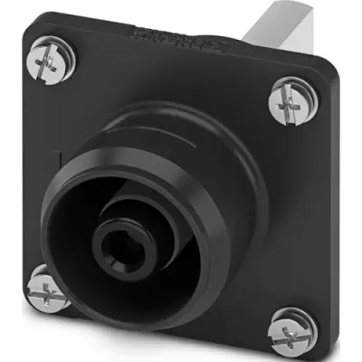 Connector, black, 1500 VDC, 350 A, 95-120 mm², 1298081 - 1