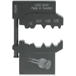 Crimping die, CRIMPFOX for coaxial connectors, 1212751