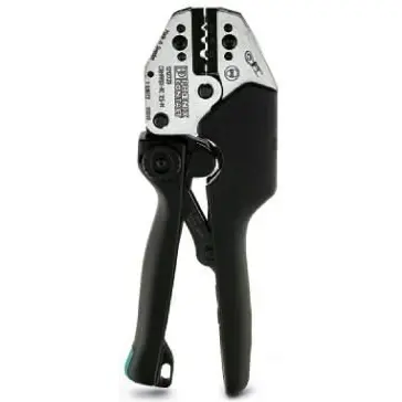 Crimping pliers for non-insulated connector, 0.34-2.5 mm², AWG 22-14, Phoenix Contact 1212723 - 1