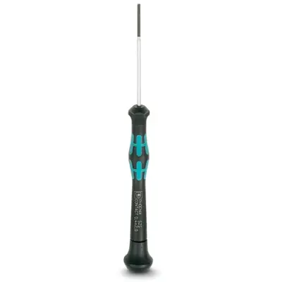 Screwdriver, 2 mm, slotted, BL 60 mm, L 157 mm, 1205202 - 1