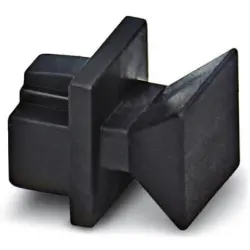 Protective cap, black, for RJ45 connector, 2832991