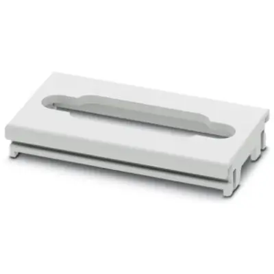 Connection orifice, PA, (W x H x D) 25 x 7.25 x 44.9 mm, light gray, 2203896 - 1