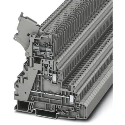 Fuse terminal block, 2 pole, 0.14-6.0 mm², 500 V, 28 A, 1044423 - 1