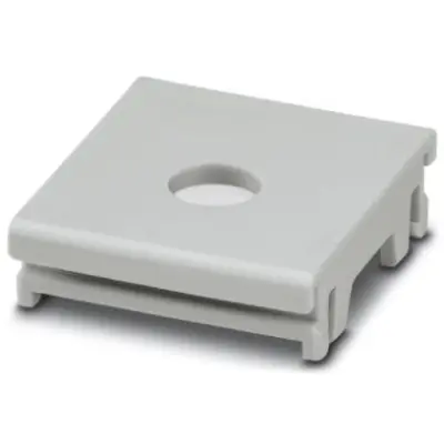 Connection orifice, PA, (W x H x D) 20 x 7.25 x 22.4 mm, light gray, 2203892 - 1