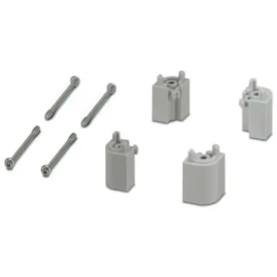 Height adapter, PC, (W x H x D) 16.1 x 16.1 x 25 mm, light gray, 2203399 - 1
