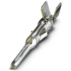 Pin contact, 0.34-1.0 mm², AWG 22-17, crimp connection, silver-plated, 1004360