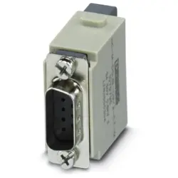 Socket contact insert, 9 pole, unequipped, crimp connection, 1079793