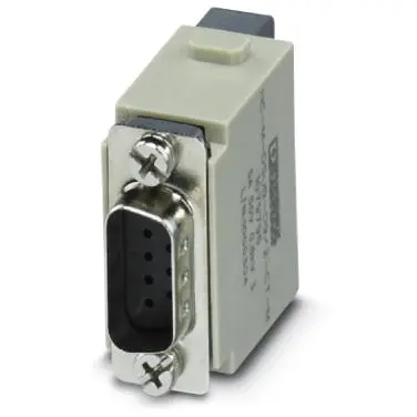 Socket contact insert, 9 pole, unequipped, crimp connection, 1079793 - 1