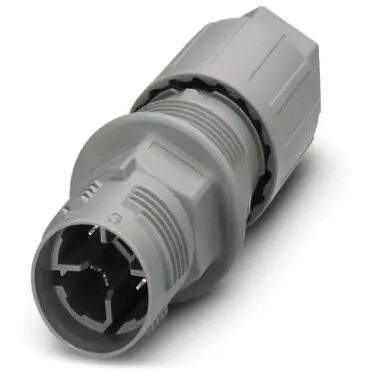 Cable connector, 4 pole, straight, 1.0-2.5 mm², cable Ø 9 to 14 mm, IP66/IP68/IP69K, 1424035 - 1