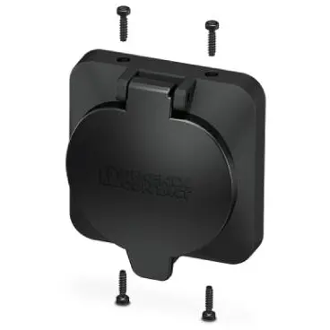 Protective cap, self closing for infrastructure charging sockets, 1627635 - 1