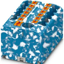 Distribution block, push-in connection, 0.5-10 mm², 41 A, 6 kV, multicoloured, 1091672