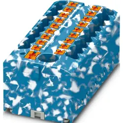 Distribution block, push-in connection, 0.5-10 mm², 41 A, 6 kV, multicoloured, 1091673