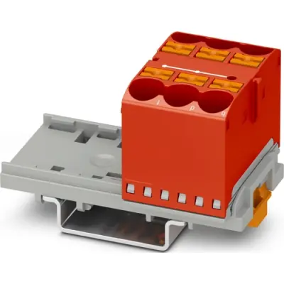 Distribution block, push-in connection, 0.5-16 mm², 57 A, 8 kV, red, 1082405 - 1