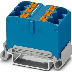 Distribution block, push-in connection, 0.5-16 mm², 57 A, 8 kV, blue, 1082480