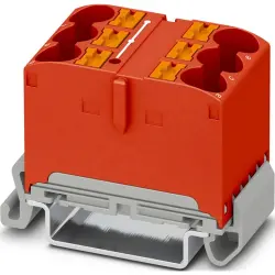 Distribution block, push-in connection, 0.5-16 mm², 57 A, 8 kV, red, 1082481