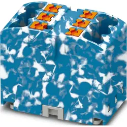 Distribution block, push-in connection, 0.14-4.0 mm², 24 A, 6 kV, multicoloured, 1091675
