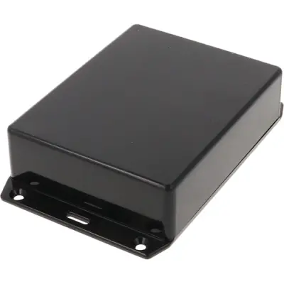 ABS enclosure, (L x W x H) 120 x 94 x 34 mm, black (RAL 9005), IP54, 1591GFLBK - 1