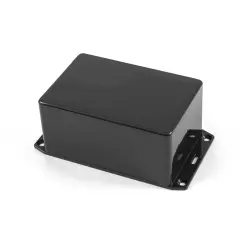 ABS enclosure, (L x W x H) 120 x 80 x 59 mm, black (RAL 9005), IP54, 1591TFLBK